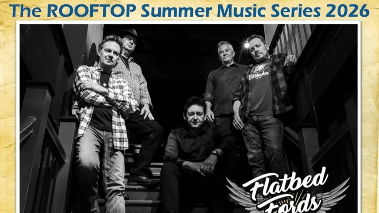 Flatbed Fords live on the Outdoor Rooftop