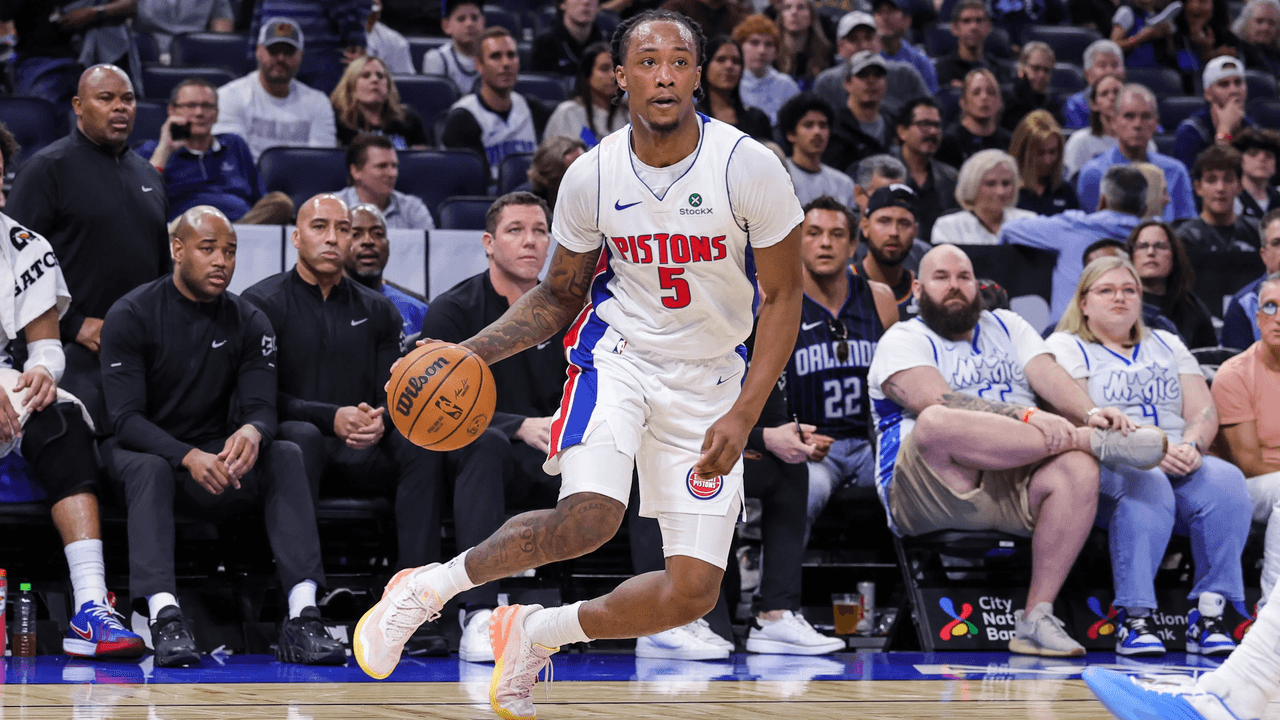 Ron Holland struggling on 3s, but Pistons want him to keep shooting