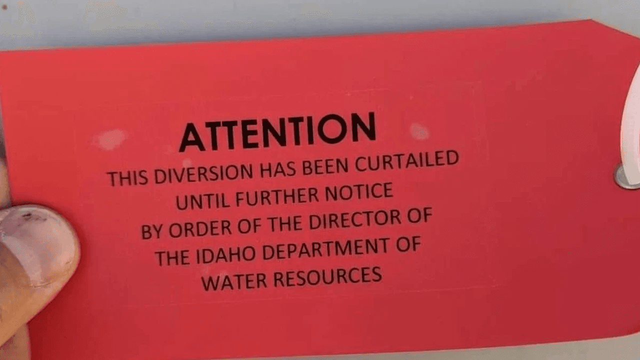 IDWR denies stay on water curtailment, leaving Butte County crops at risk