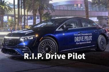 Mercedes-Benz's Drive Pilot Level 3 System Is Dead As Germans Try Tesla's Approach