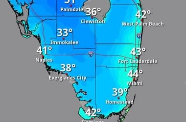 What is a cold weather advisory? Alert issued for temps in the 40s in South Florida