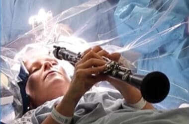 WATCH: Parkinson's disease patient plays clarinet during brain surgery