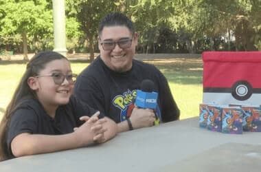 Sanger girl donates Pokémon cards to help children living in hospitals