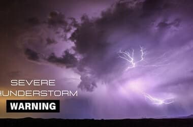 Severe Thunderstorm Warning for Maricopa County